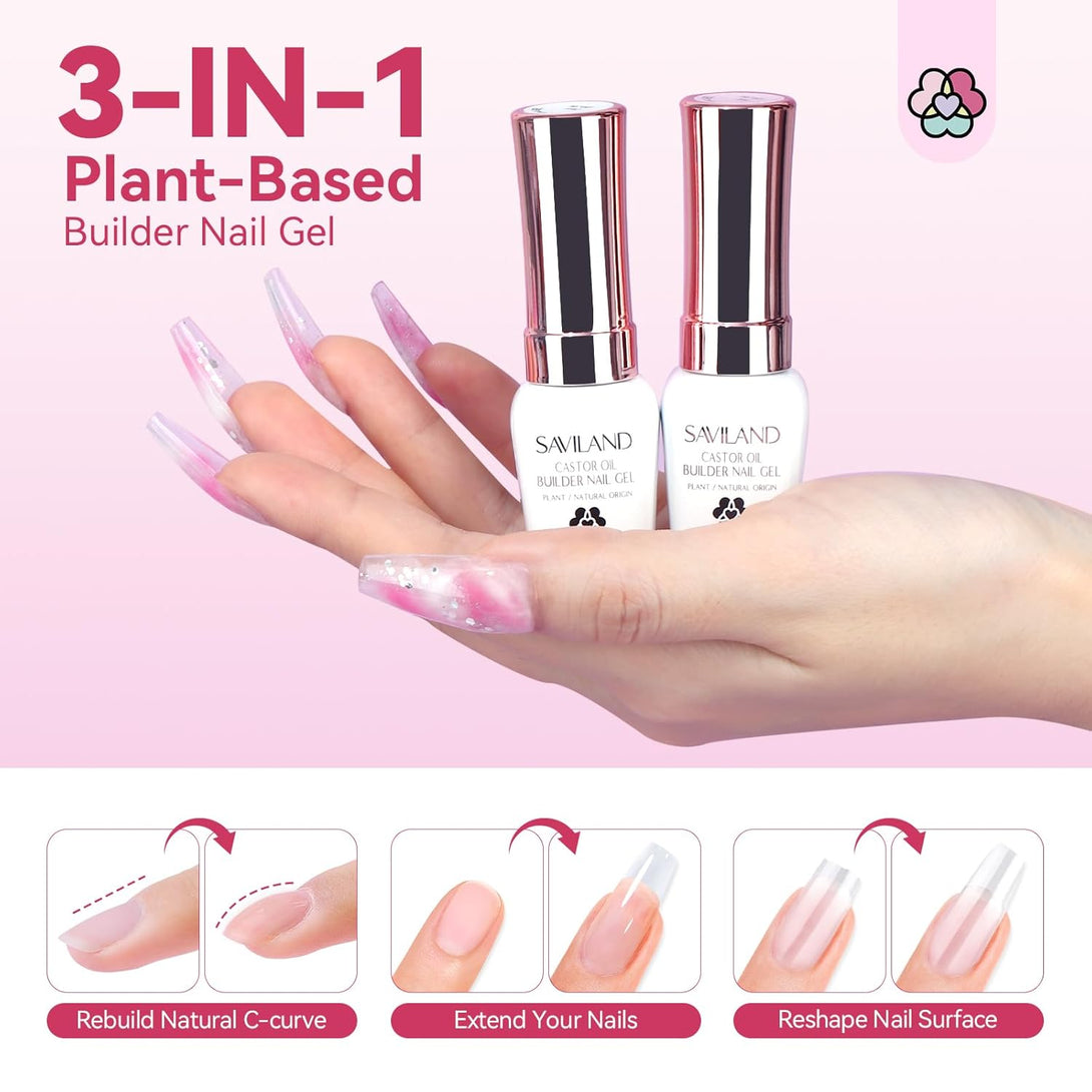 3-in-1 nail gel builder