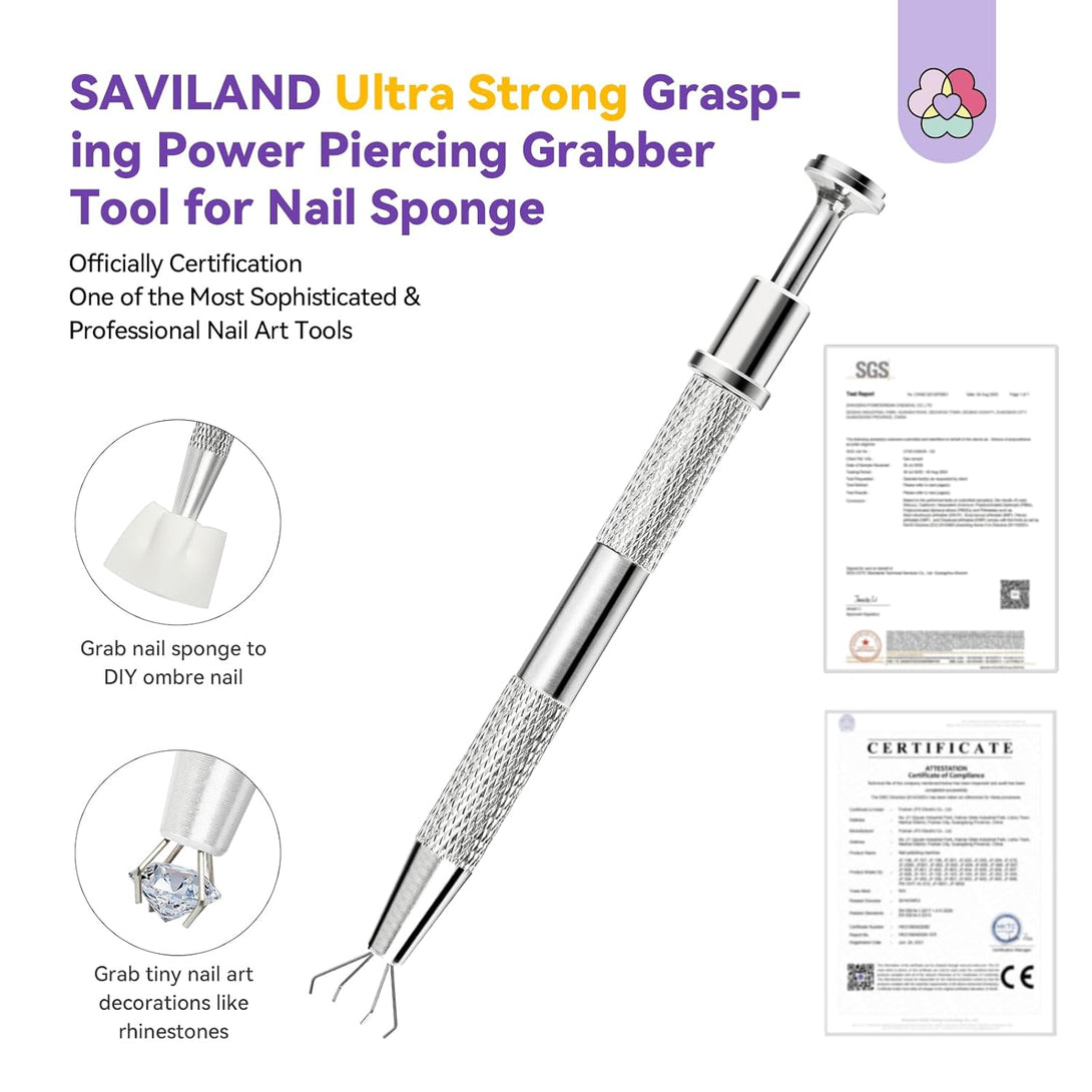 Saviland nail sponge tool