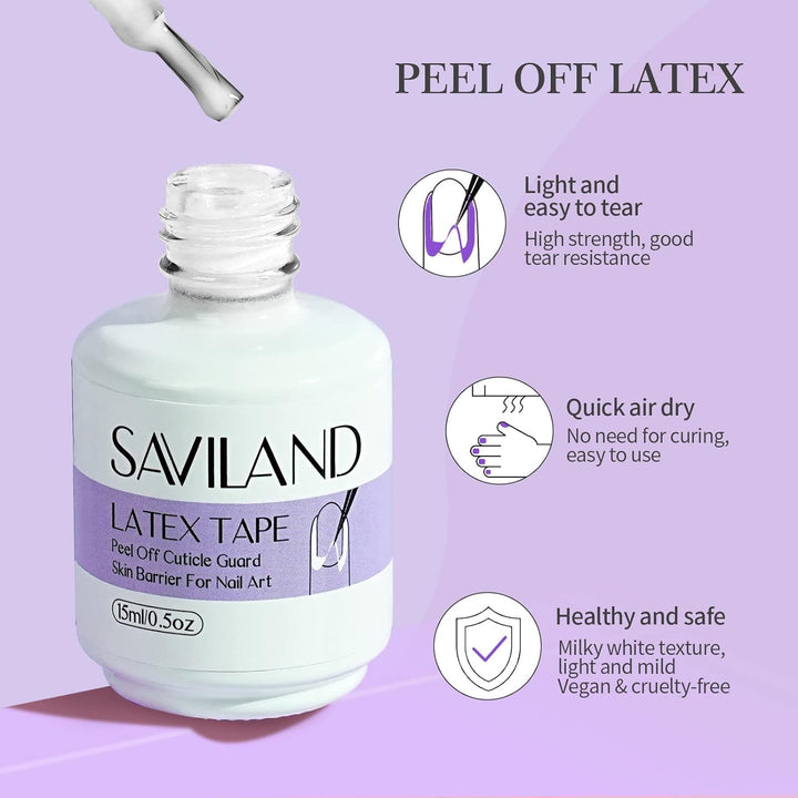 Saviland nail latex peel off