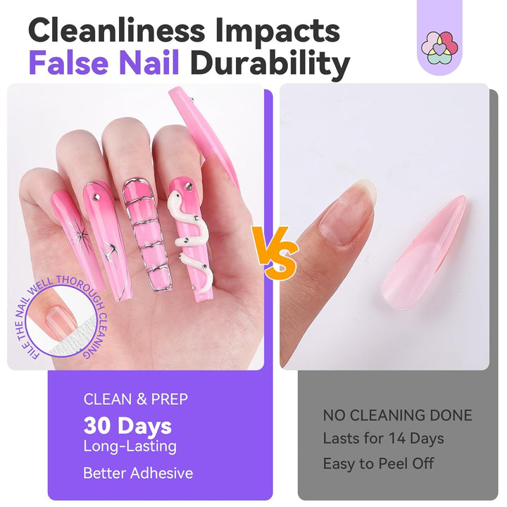 solid gel nail glue for false nail