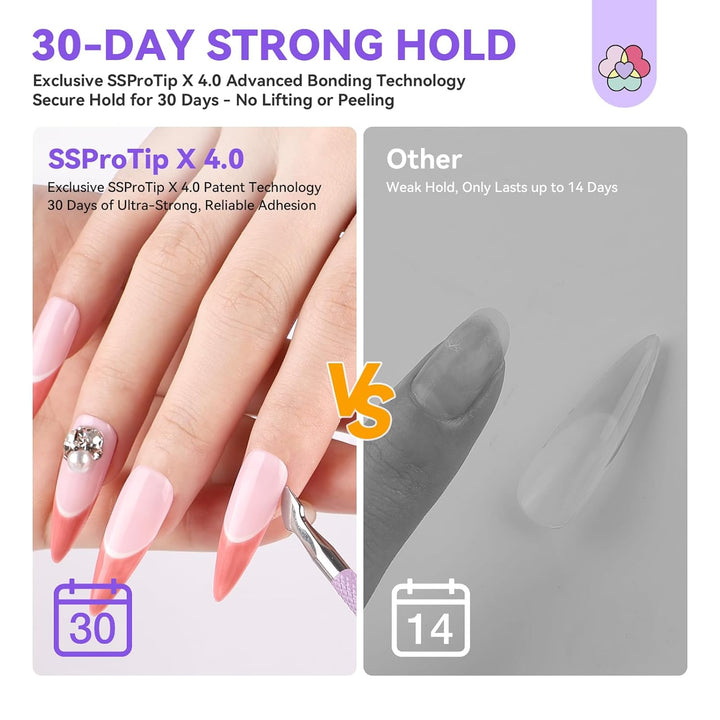 long lasting Saviland solid gel nail glue