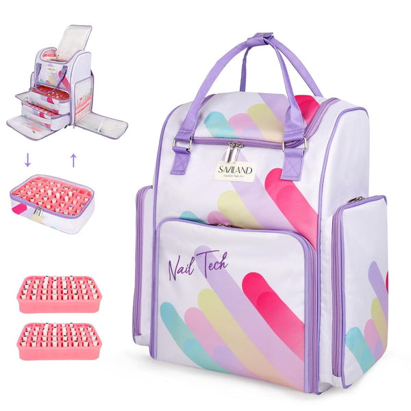 [US ONLY] Nail Polish Organizer Bag - White