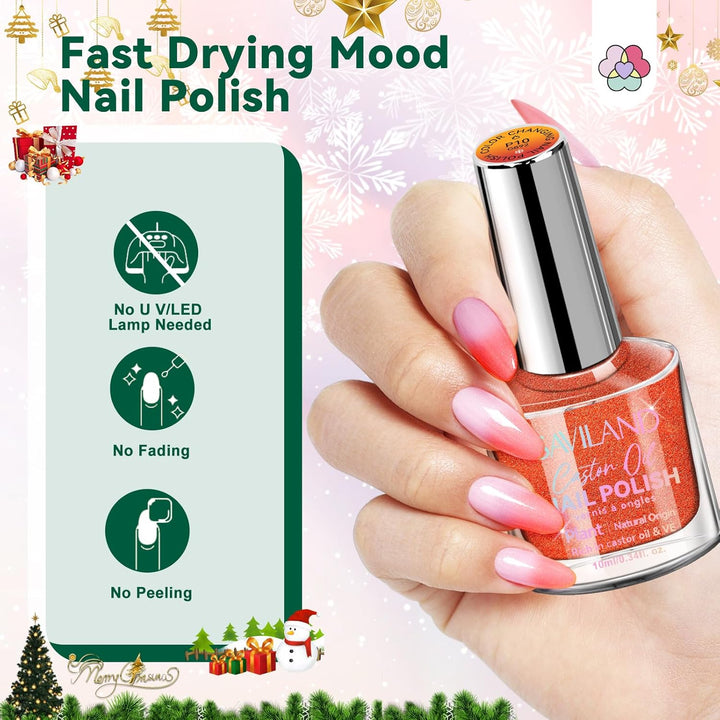 fast drying mood nail polsh