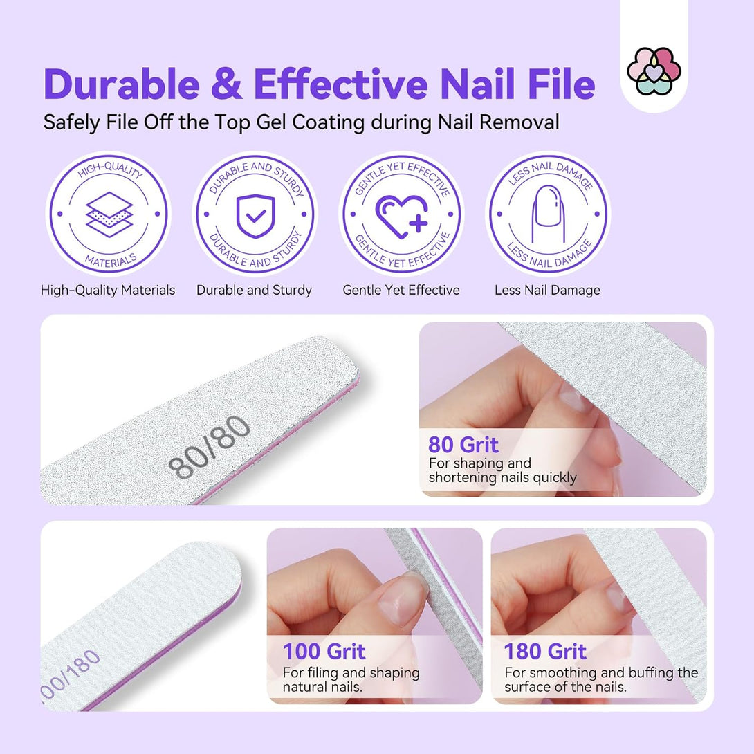 Saviland acetone gel polish remover tools