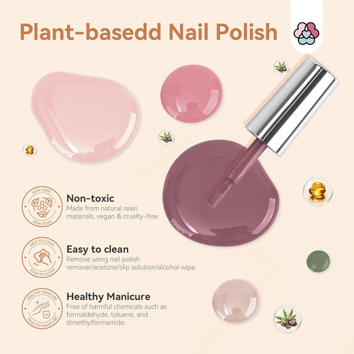 Saviland non toxic nail polish set