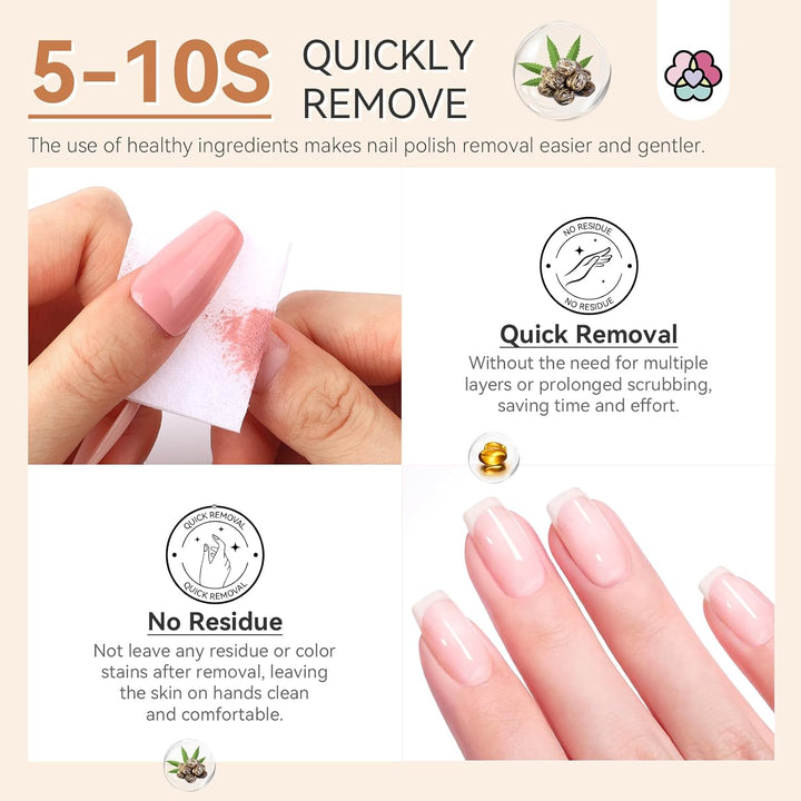 quick remove nail art kit for beginners