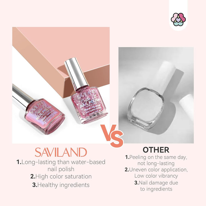 Why choose Saviland pastel nail polish