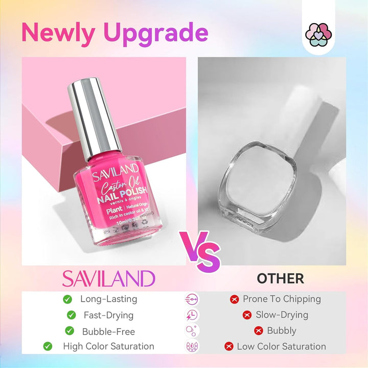 why choose saviland bright neon green nail polish