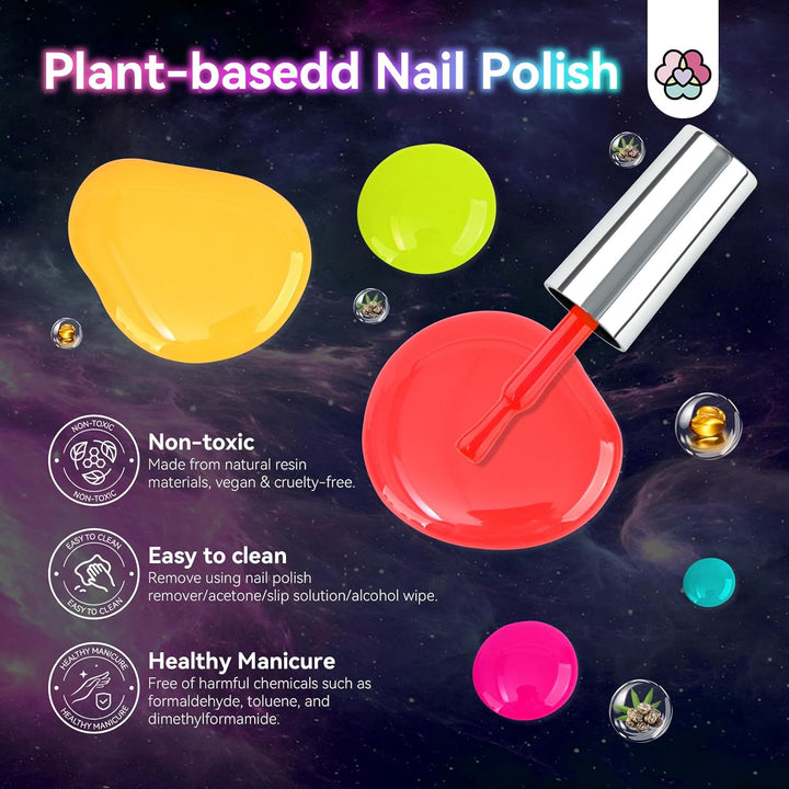 plant-based luminous nail polish