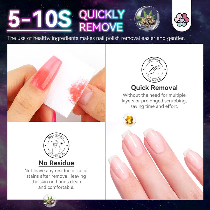 quickly remove - Savialnd luminous nail polish