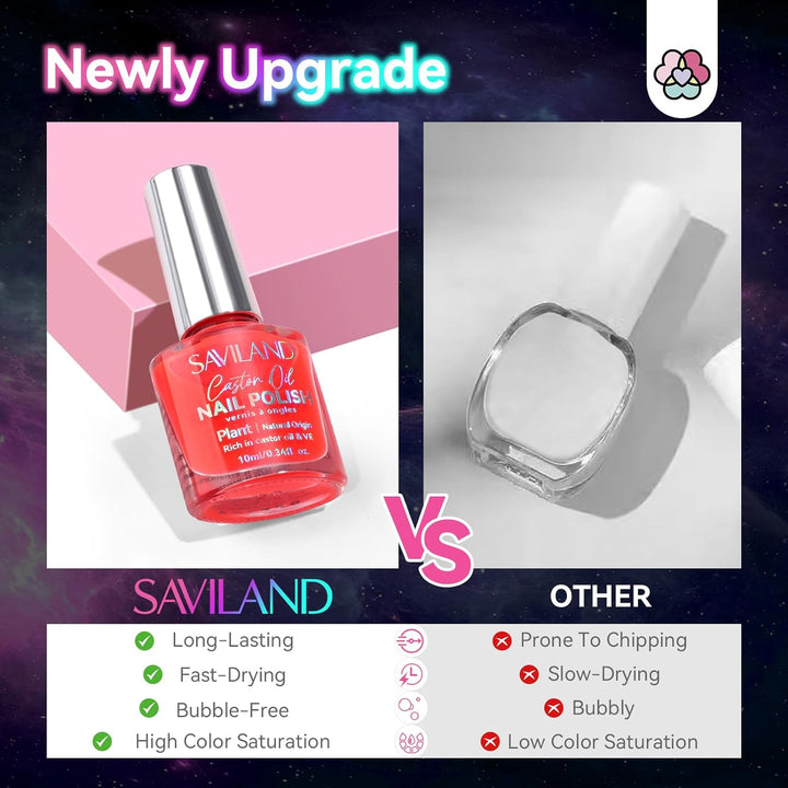 why choose Saviland glow in the dark nail polish