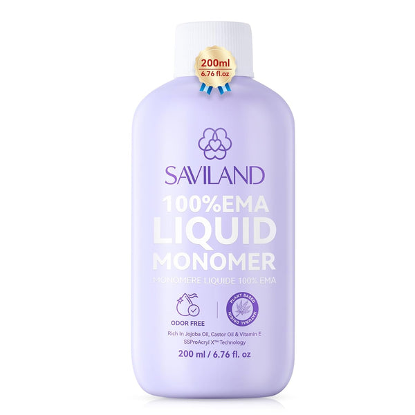 EMA Monomer Acrylic Liquid – 200ml, Low Odor, Non-Yellowing