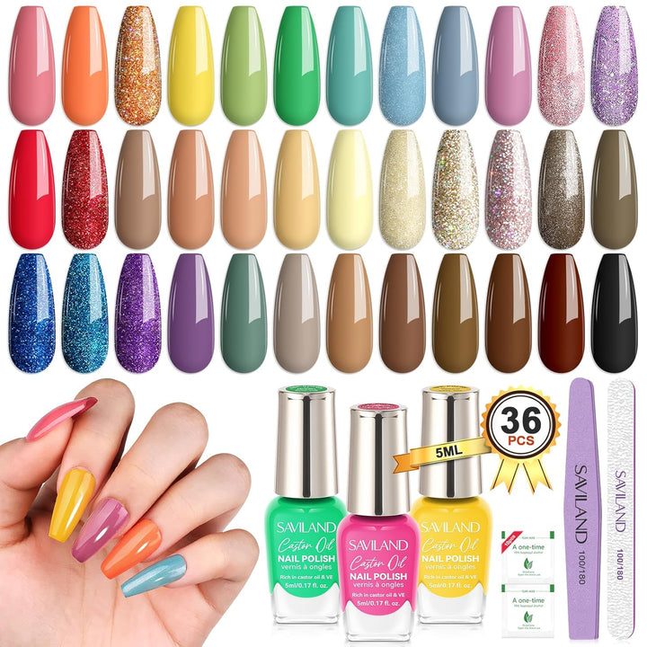 Saviland professional nail polish set