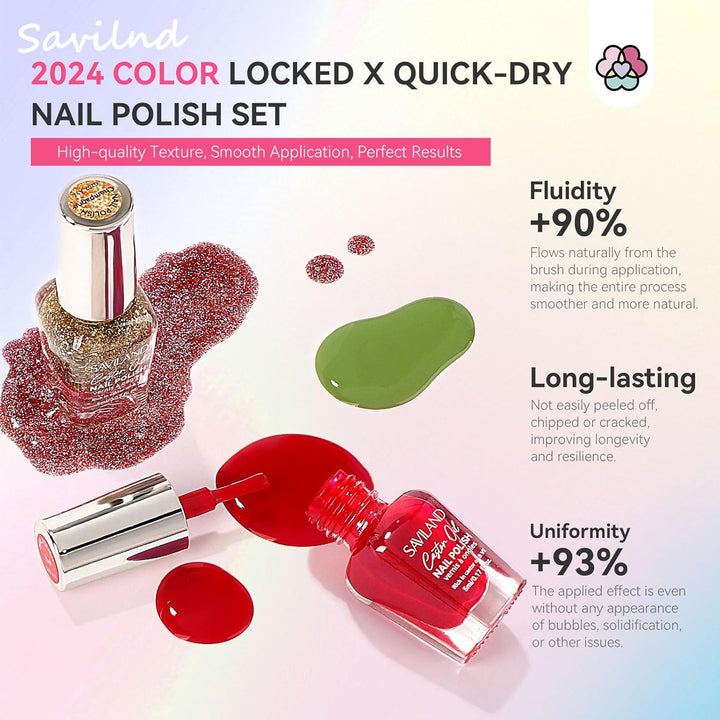 Saviland best fast drying nail polish