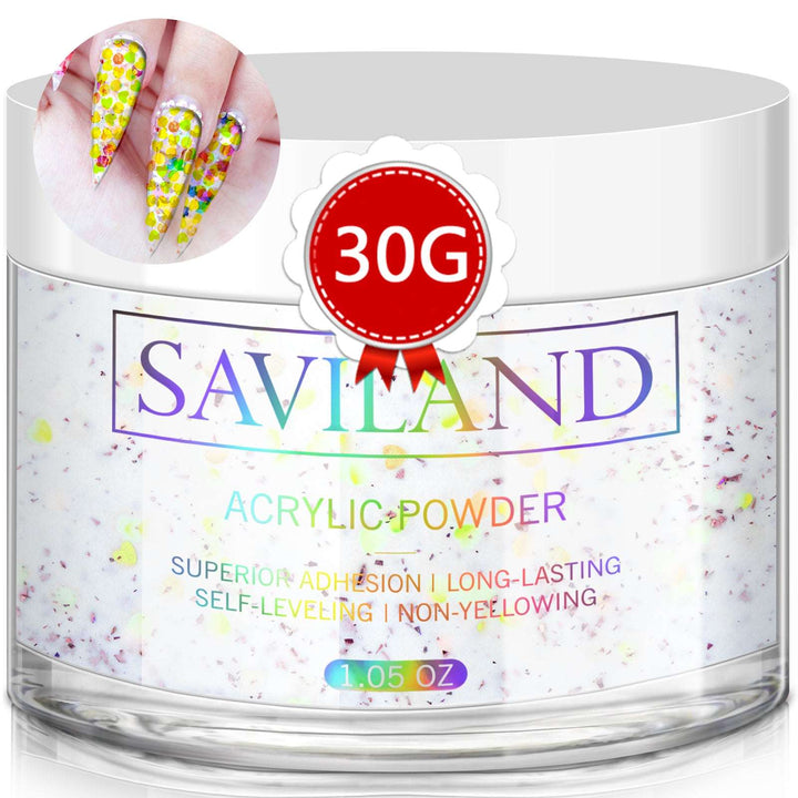 Glitter Large Capacity Acrylic Powder - 30g