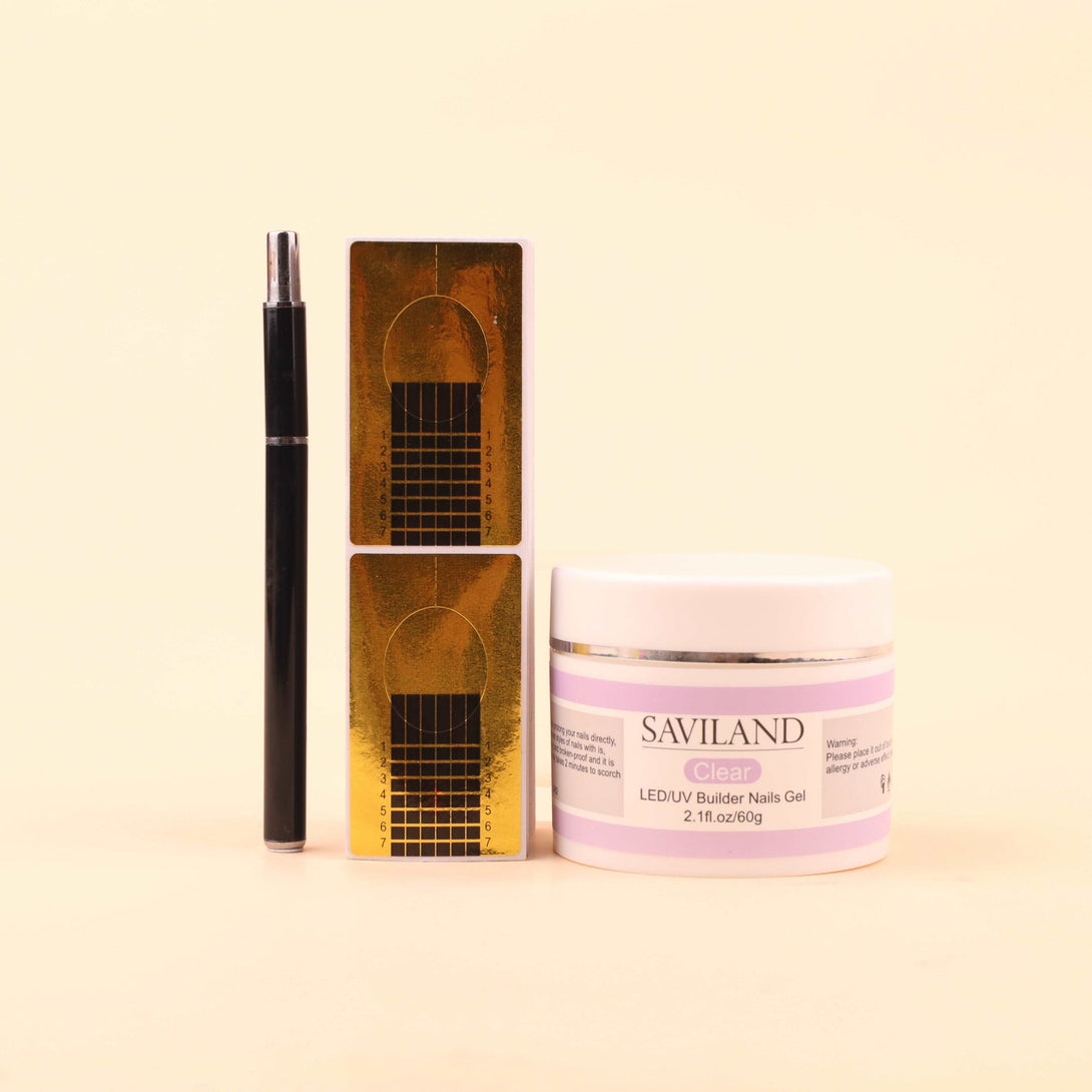 60g Clear Nail Extension Gel Set