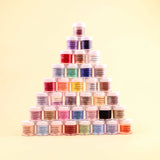 36 Colors Acrylic Powder Set -  Amalfi Collection Nail Carving