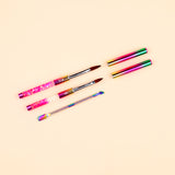 2pcs Acrylic Nail Brush Set Size 8/12