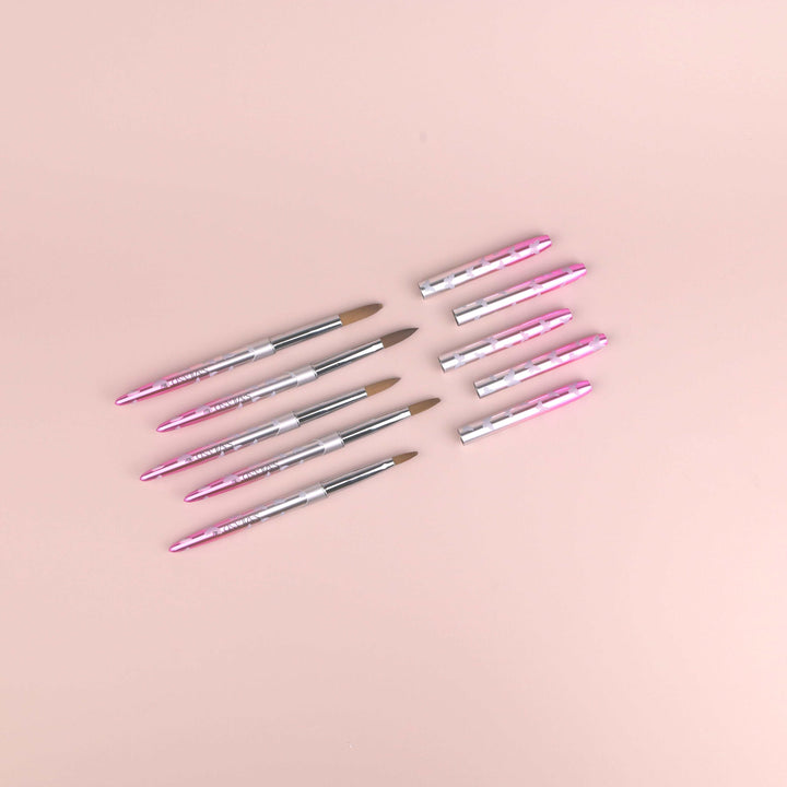 Silcare Brush 00 - Nail Art Brush, 4 mm Pink