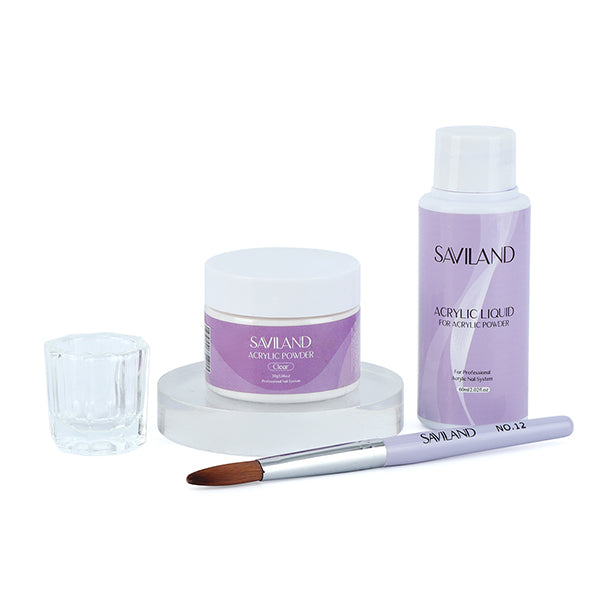 Clear Acrylic Powder Kit