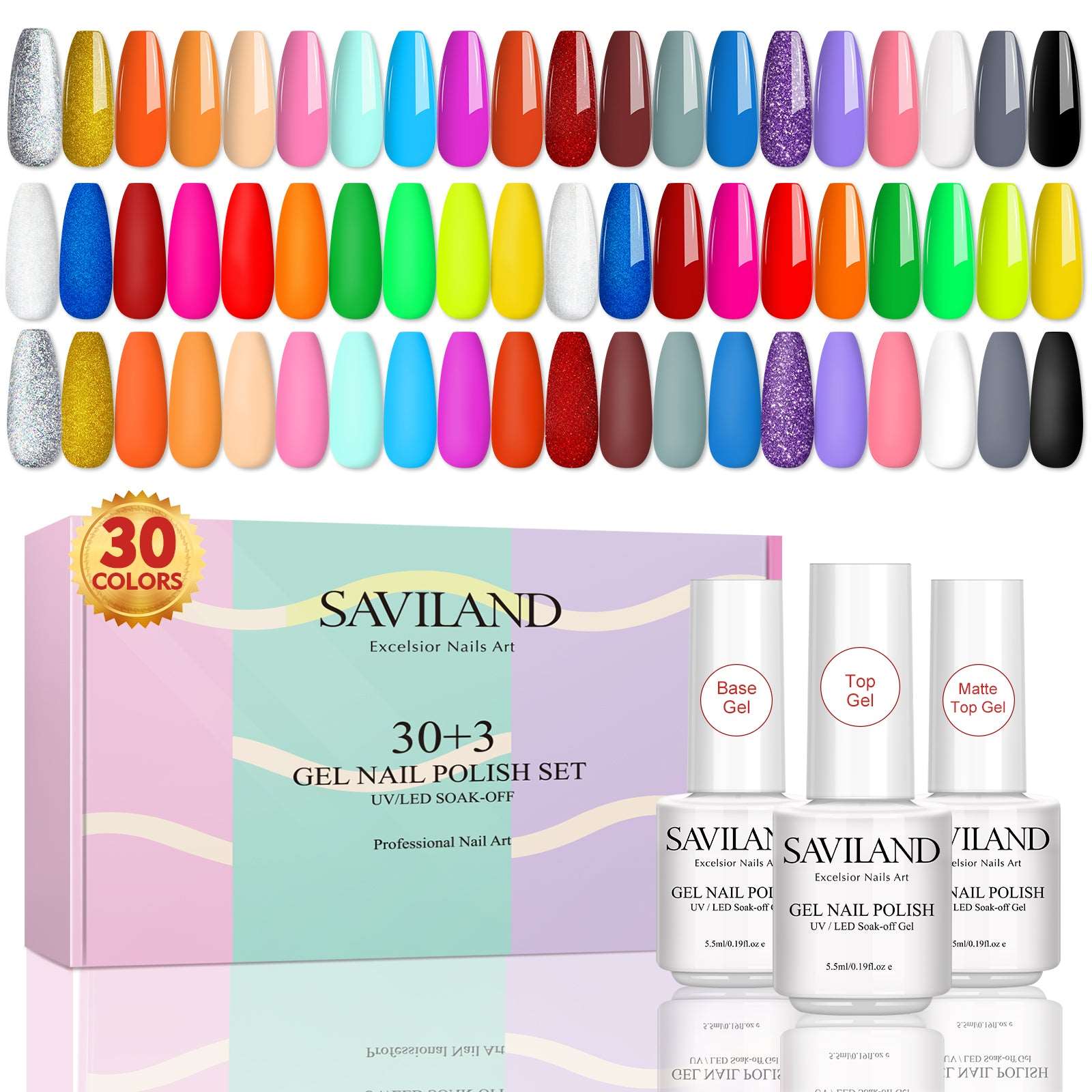 How to Do Gel Nails at Home-Sally Hansen Gel Polish Starter Kit Review