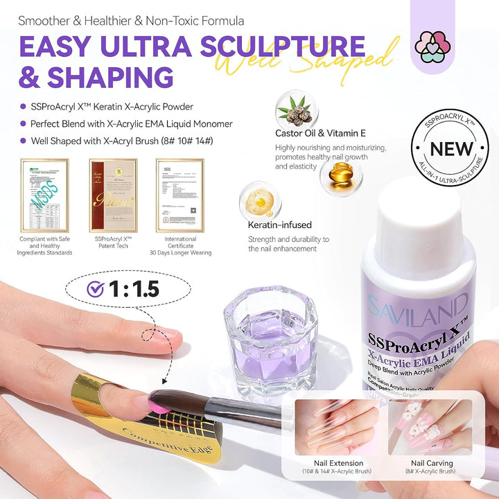 SSProAcryl X™ Acrylic Nail Practice Kit-03