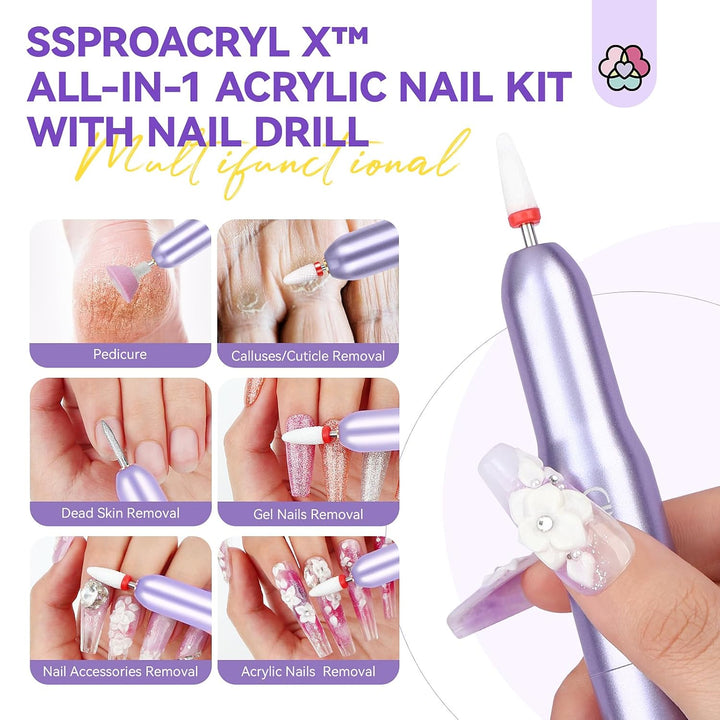 Saviland professional acrylic nail starter kit