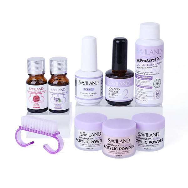 SSProAcryl X™ All-in-1 Acrylic Nail Kit For Practice-2