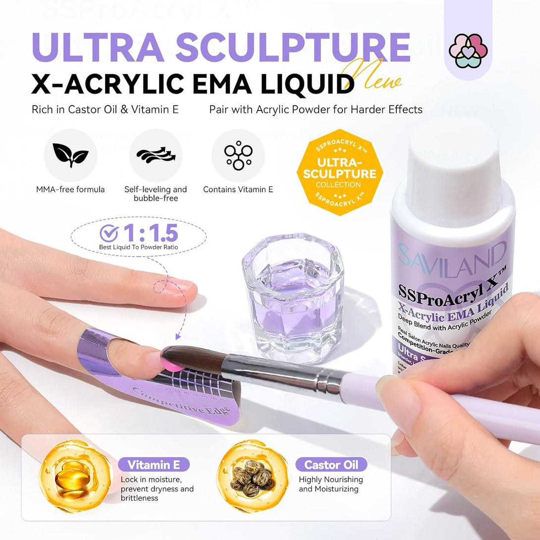 SSProAcryl X™ All-in-1 Acrylic Nail Kit For Practice-6