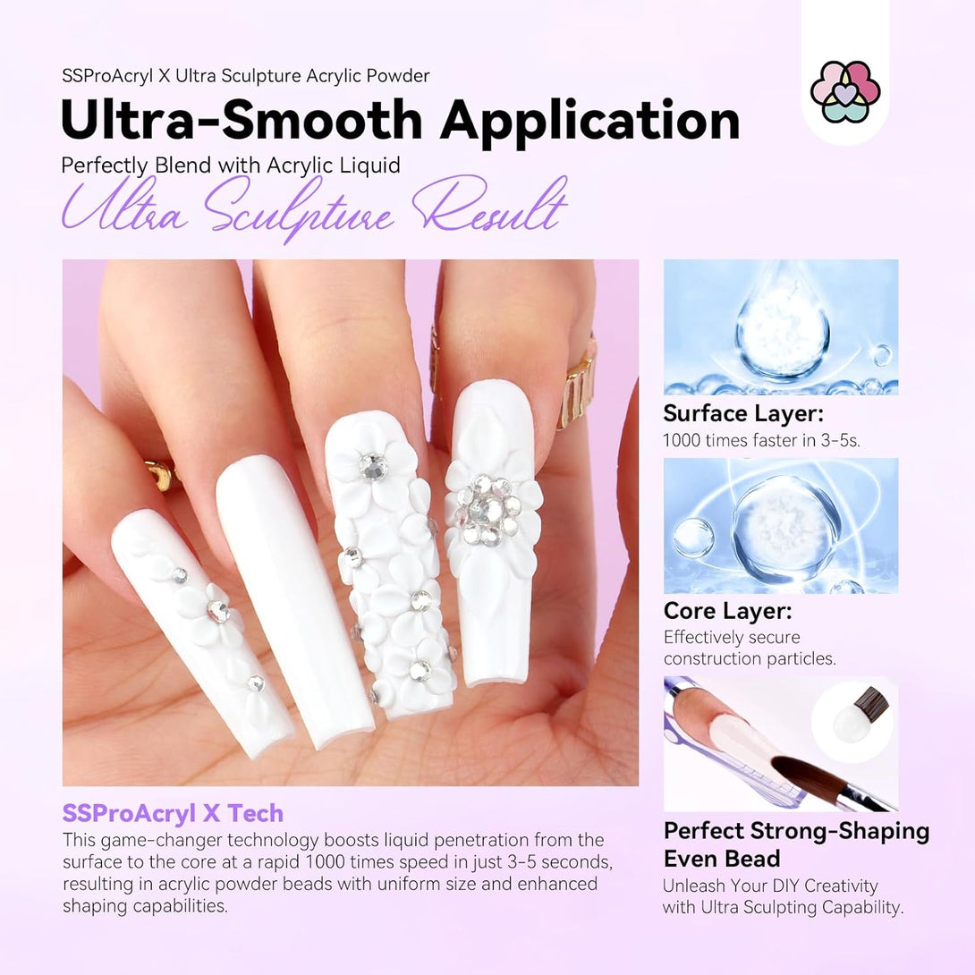 Saviland pure white acrylic powder-04