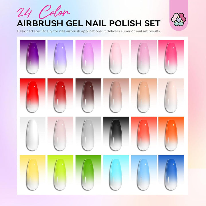 Saviland Airbrush Gel Polish