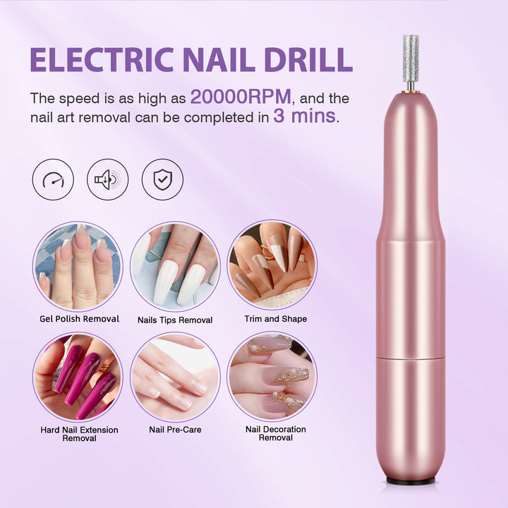 Saviland Gel Nail Kit with Drill