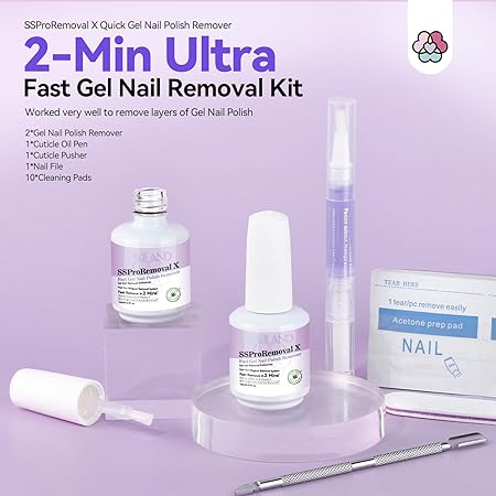 Saviland Gel Nail Polish Remover Kit