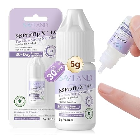 Saviland Long Lasting Nail Glue