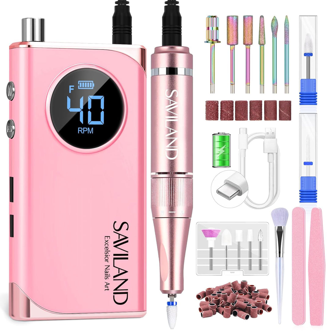 Saviland Professional Portable Nail Drill