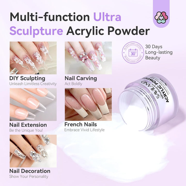 SSProAcryl X™ clear acrylic powder-30g-08