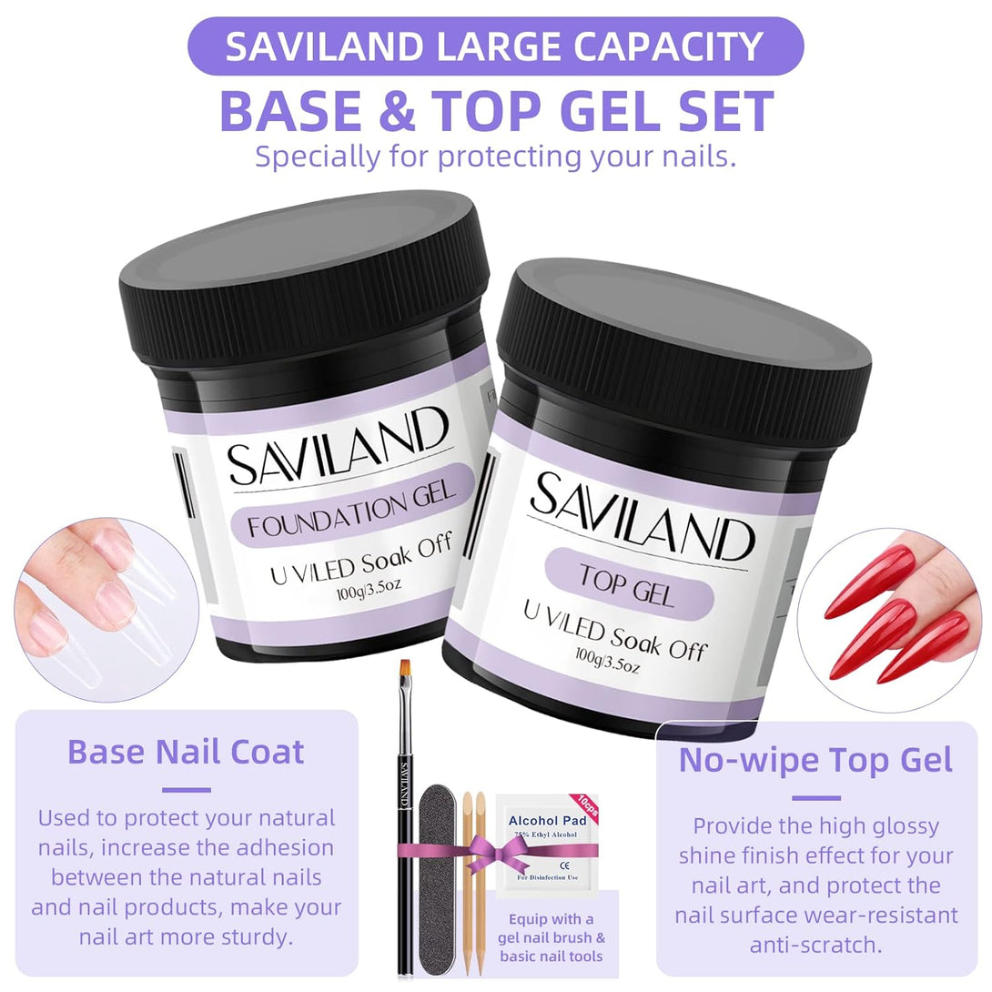 base nail coat and no wipe top gel