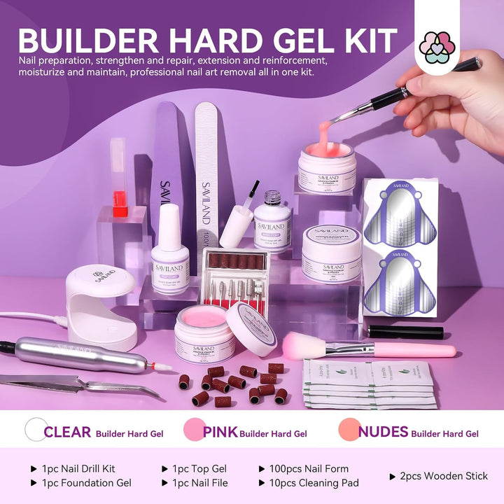 builder hard gel kit