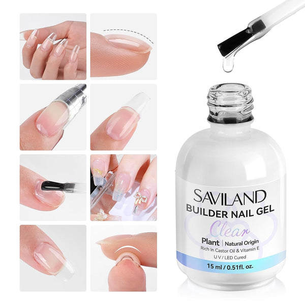 SAVILAND Clear Builder Gel In A Bottle