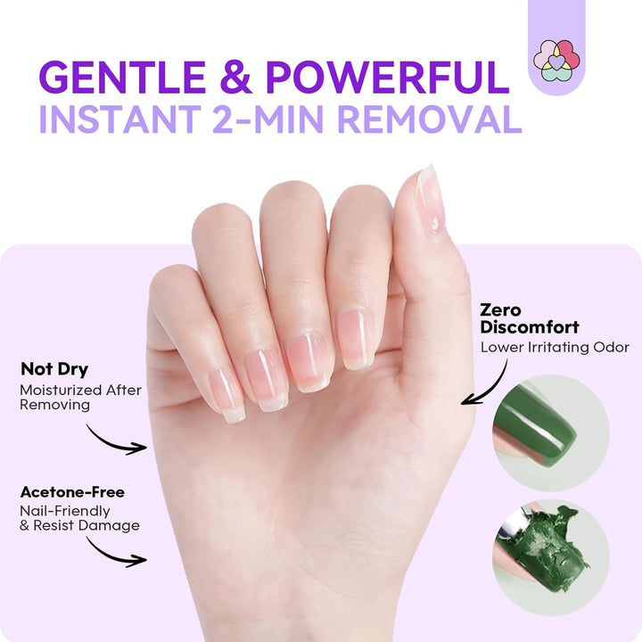 2-min removal-SSProRemoval X Acetone Free Gel Polish Remover