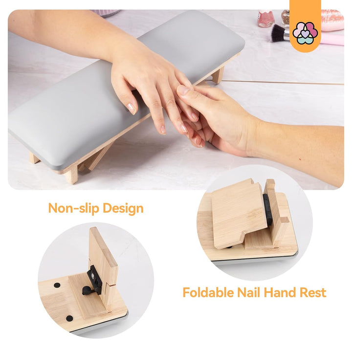 foldable hand rest for nail art