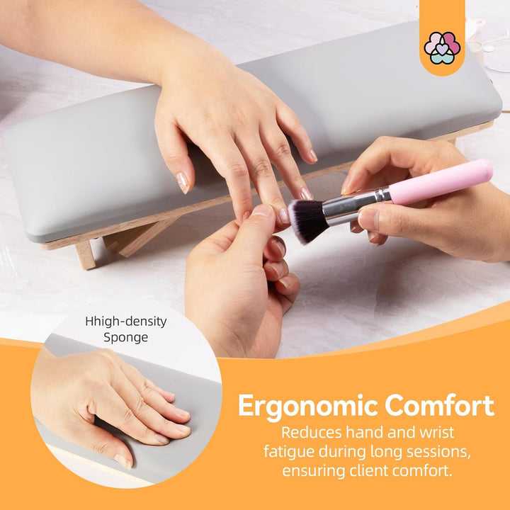 ergonamic comfor -manicure hand rest