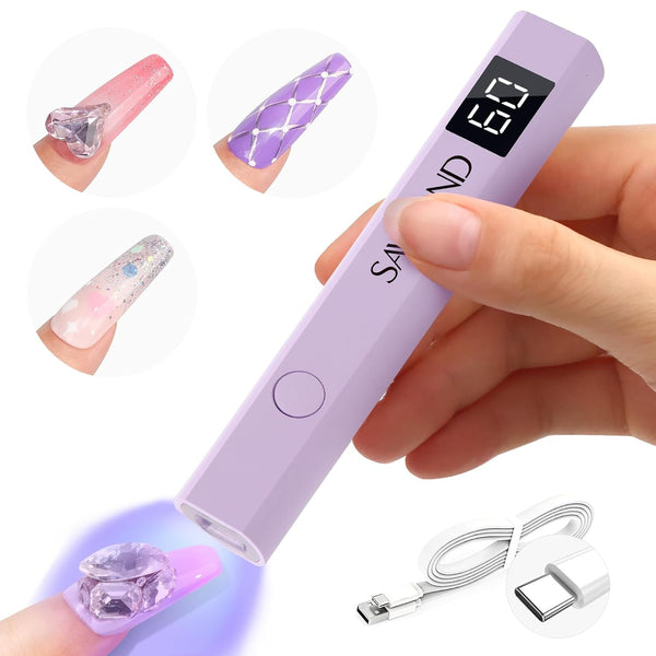 Portable & Fast Cure Handheld UV Lamp for Gel Nails