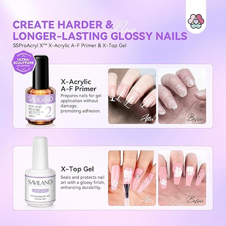 long-lasting glossy nails