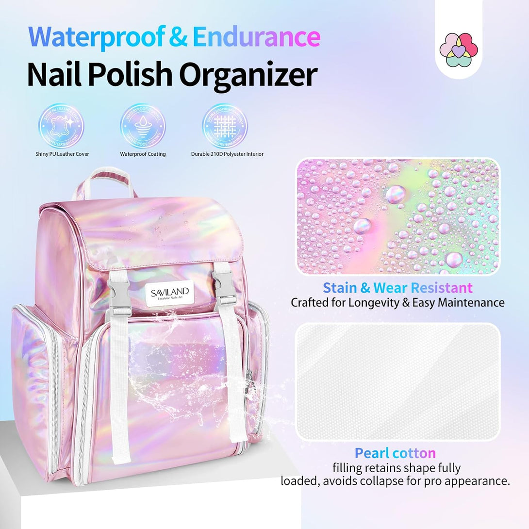 waterproof gel nail kit storage bag
