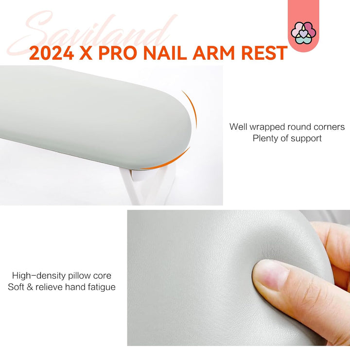 Soft Leather Arm Rest for Nails