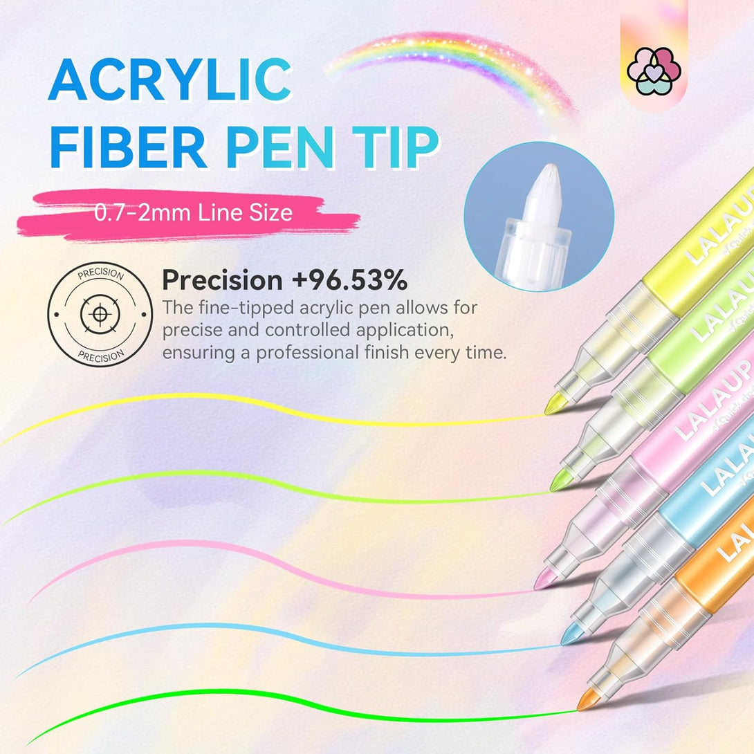 acrylic fiber pen tip acrylic paint pens for nails