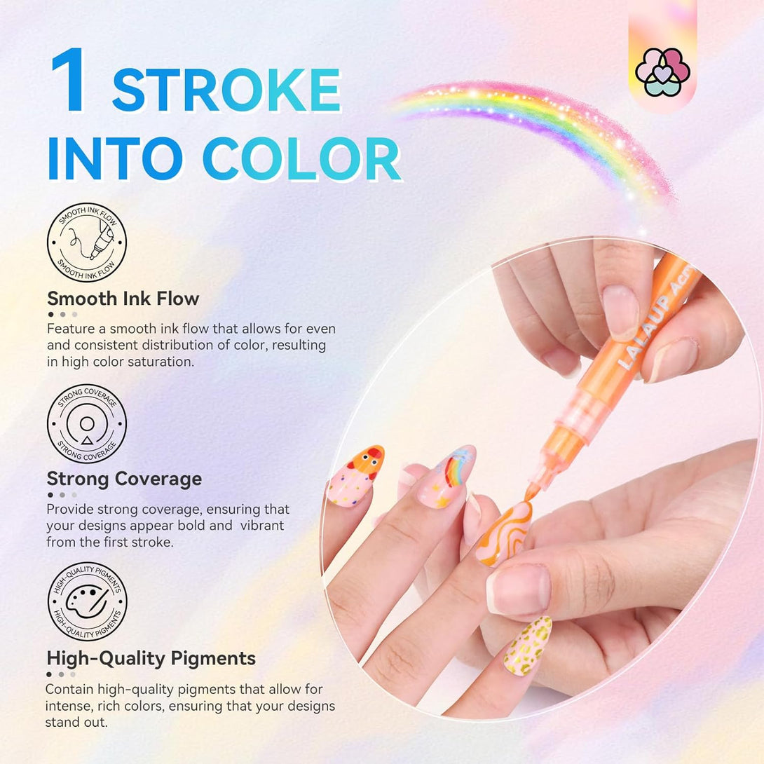 Why choose Saviland acrylic paint pens for nails