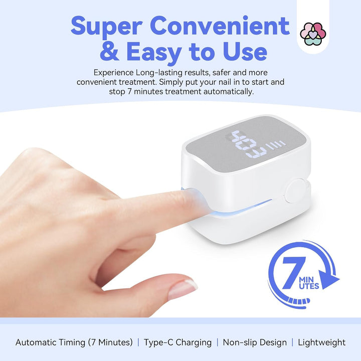 super cpnvenient- Saviland nail fungus light treatment device