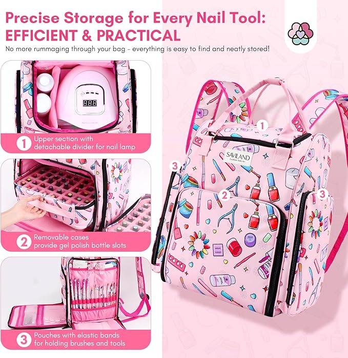 nail polish storage bag FOR EVERY NAIL TOOL